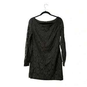 Venus black lace dress Small